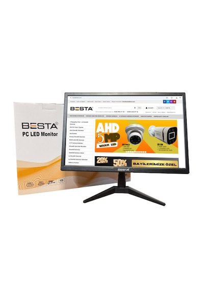 Besta Bst-19ws 19'' 5ms 1440x900 Vga+hdmı Siyah Led Monitör