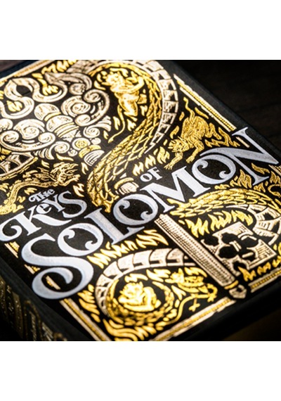 Twpcc The Keys Of Solomon Golden Grimoire Premium Oyun Kağıdı Limited Edition Koleksiyonluk İskambil Kartları