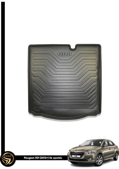 Peugeot 301 2012+ Havuzlu 3d Paspas+bagaj Havuzu İkili Set