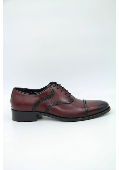 Oggi 013700-4 Erkek Klasik Ayakkabı - Bordo-bordo