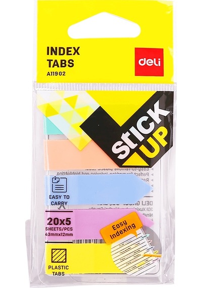 Deli Yapışkanlı Not Şerit 43 12mm A11902