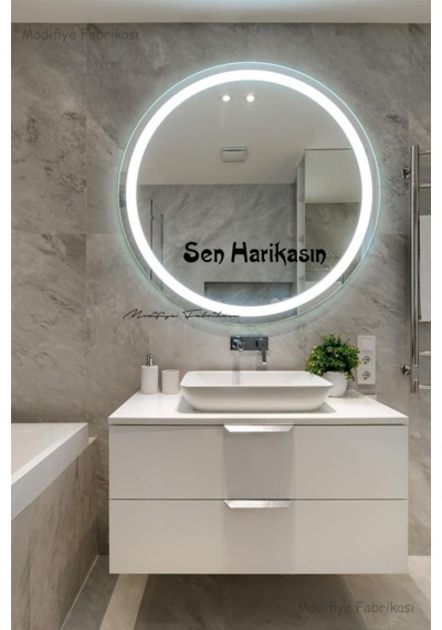 Motivasyon Sticker - Sen Harikasın Dekoratif Duvar Ayna