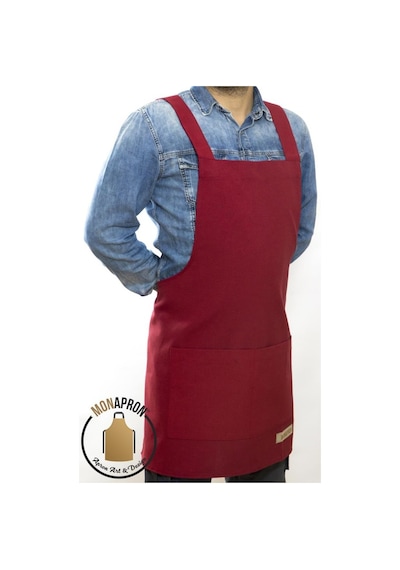 Özel Tasarım Barista Ahşap Seramik Kuaför Mufak Monapron Monet Ön (224257605)