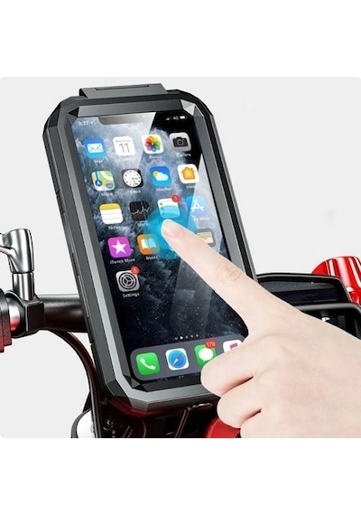Motosiklet Telefon Tutucu - Su Geçirmez