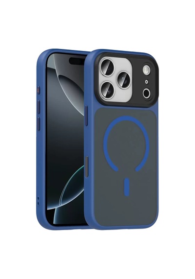 Joko Apple İphone 17 Pro Max Megane Magsafe Kapak - Lacivert