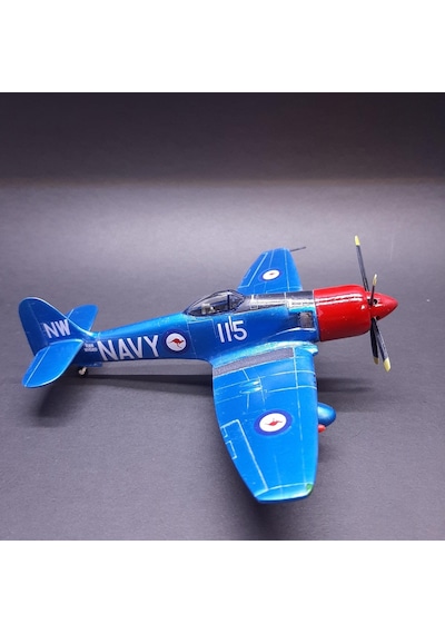 Hawker Sea Fury Fb11 Pm Model Avcı Uçağı Demonte Plastik Maketi