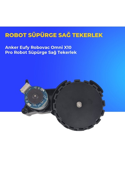 Anker Eufy Robovac Omni X10 Pro Robot Süpürge Sağ Tekerlek