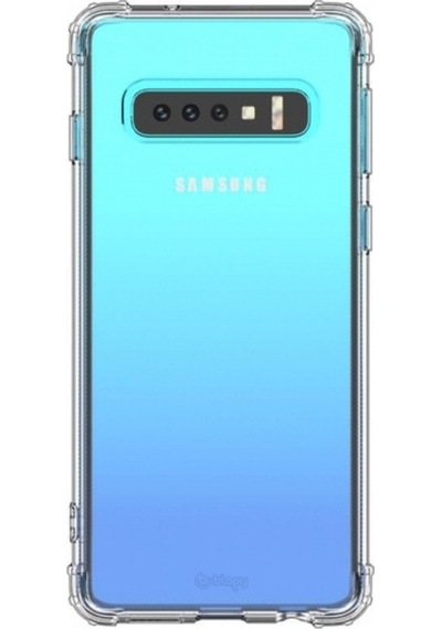 Blogy Galaxy S10 İle Uyumlu Crystal Fit Kılıf Crystal Clear