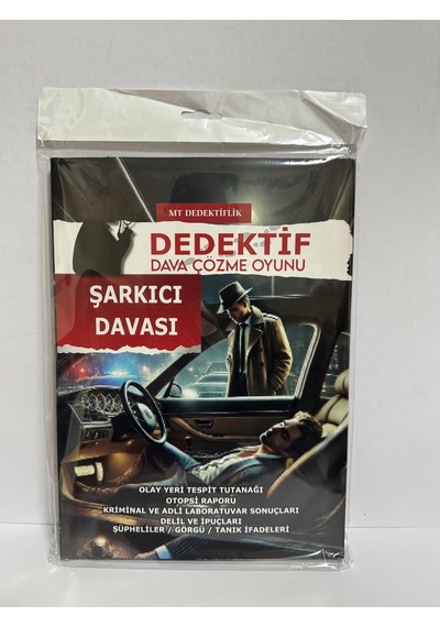 Dedektif Dava Çözme Oyunu Şarkıcı Davası