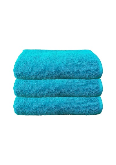 3'lü Paket Boya Tutmayan Mikrofiber El Yüz Spor Kuaför Havlusu 50 (535750703)