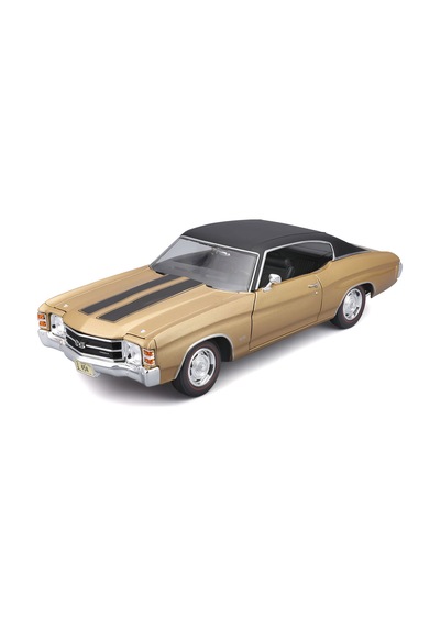 1/18 1971 Chevrolet Chevelle Ss 454 Sport Coupe Altın 31890-3