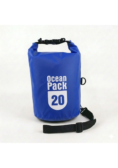 Skatinger Lethe Boards Ocean Pack 20 L Mavi Su Geçirmez Yüzen Çanta