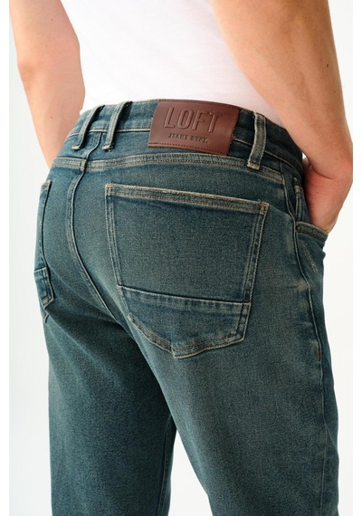 Lf2034669 Tony Slim Fit Erkek Jean Pantolon Report Wash