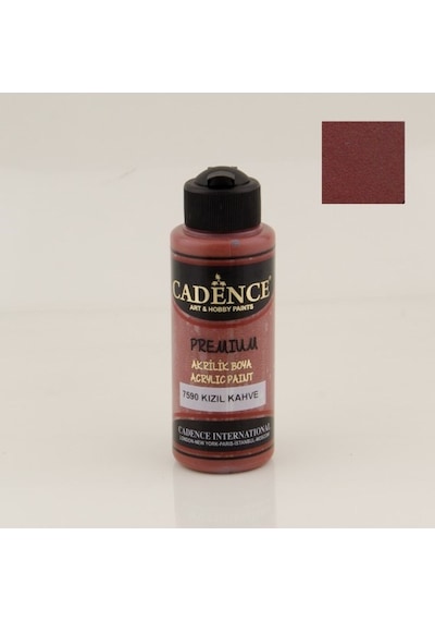 Cadence Akrilik Boya 120 Ml. 7590 Kızıl Kahve
