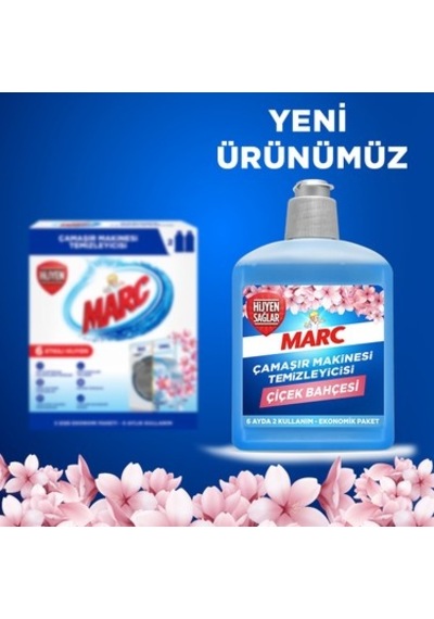 500 Ml Türkiye Menşeli Çamaşır Makinesi Temizleyici Ürün