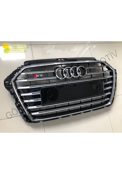 Audi A3 S3 Ön Panjur 2016-2020 Makyajlı Kasa Uyumlu