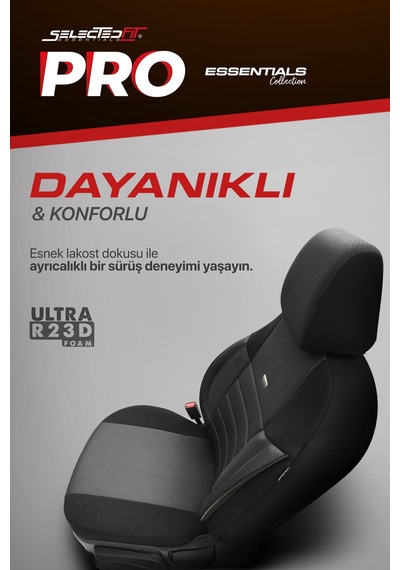Selectedfit Pro Design Universal Oto Koltuk Kılıfı