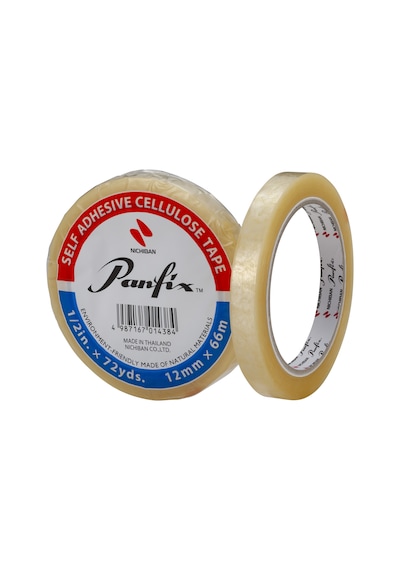 Panfix 12 Mm X 66 Metre Selofon Bant 12'li Teneke Kutu 1