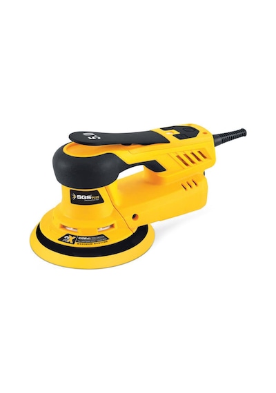 Sgs SGS5253 Profesyonel 350 Watt - Kömürsüz Motor Eksantrik Orbital Zımpara Makinesi