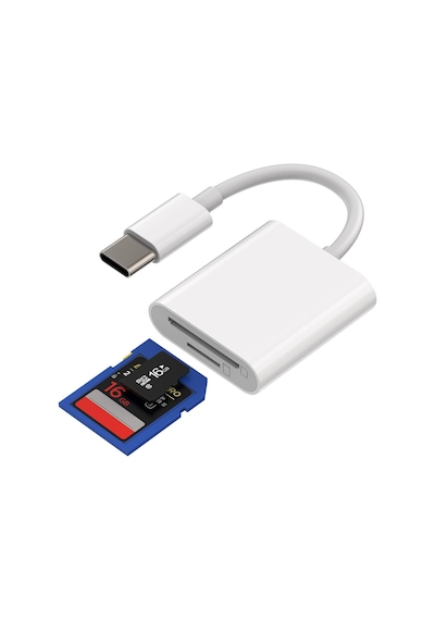 Type C Kart Okuyucu Microsd- Sd 2 İn 1