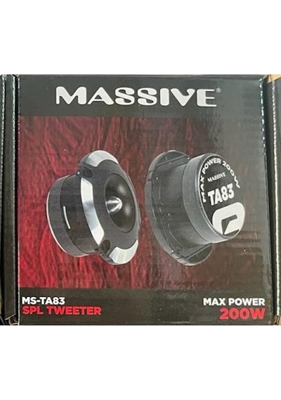 Massive Ms-ta83 Spl Tweeter 200 Watt Maximum Power Çift Fiyatı