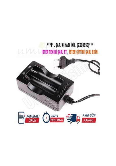 Narita Nrt 825 2000 Ma Lı On 2X18650 Pil Şarj Cihazı 2X18650 Pil