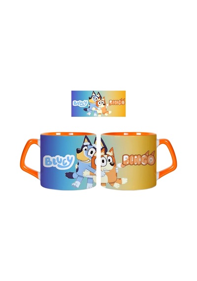 Bluey Ve Bingo Kupa Bardak Tek Adet 082 Çok Renkli