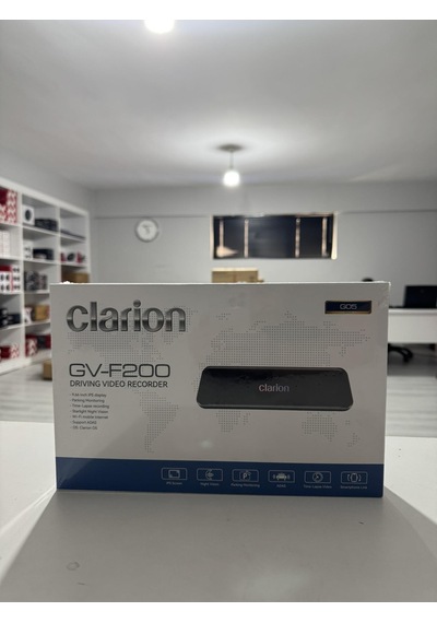 Clarıon Gv-f200 G05 Front 4k+1080p Ön Arka Sürüş Güvenlik Kamerası 24 Saat Kayıt Özellikli
