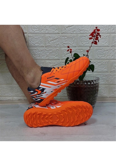Kinetix Kamıkaze Tf Turuncu Kaymaz Halı Saha Futbol Ayakkabı 001