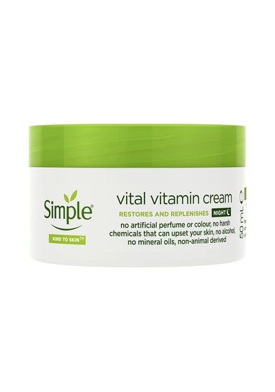 Simple Vital Vitamin Gece Kremi 50 Ml 1 Paket 1 X 50 Ml