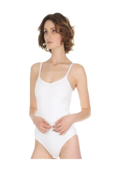 Form Time 9016 Ince Askılı Çıtçıtlı Korseli Incelten Kadın Body Ten