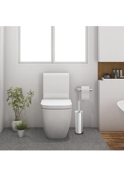 Metal Wc Fırçası, Krom Tuvalet Temizleme Fırçası, Paslanmaz Çelik Saplı, Dayanıklı Ve Hijyenik Banyo Aksesuar Diğer