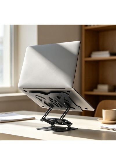 Go Des Gd-hd286 Katlanabilir Ayarlanabilir Laptop Ve Notebook Standı Gri