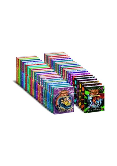 Canavar Peşinde Serisi Macera Hikaye 6 Kitap Seti 19 Dan 24E Seri
