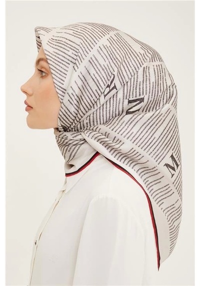 Armine Sura İpek Eşarp 23ya8942 06 Bej