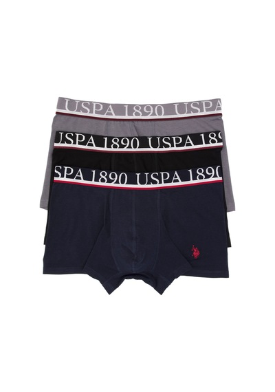 U.S. Polo Assn. Erkek 3'lü Boxer Takımı 50318647-VR033