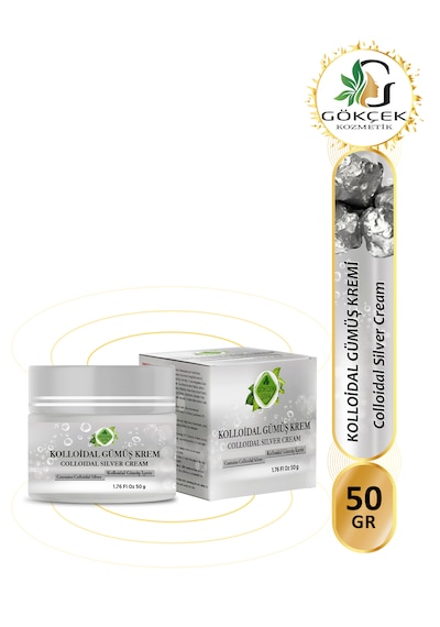 Gökçek Şifa Kolloidal Gümüş Kremi 50 G