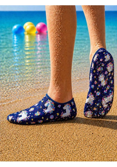 Gripptoes Kaymaz Damla Tabanlı Deniz&havuz Çorabı C1 Çok Renkli