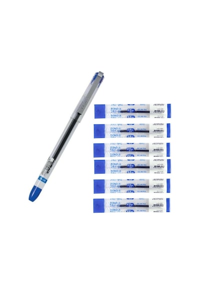 Mavi My Gel 0.5 MM Ince Iğne Uçlu Jel Kalem 1 Adet ve Kalem Yedeği N11.2212