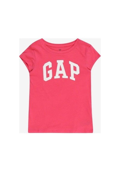 Gap V-hs Ss Value Logo Tee Kız Çocuk T-shirt 460525005 313351499-26484 Pembe
