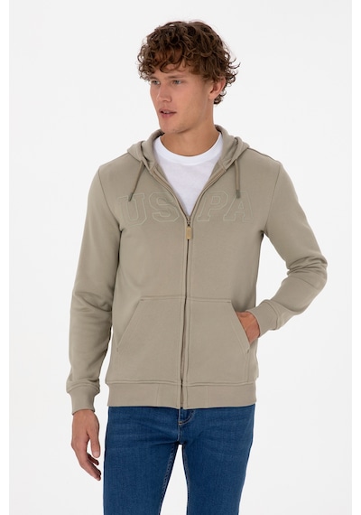 U.s. Polo Assn. Erkek Açık Haki Hırka Örme 50313719-vr183 Acık Hakı
