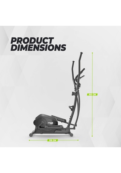 Ctr100 Eliptik Bisiklet Crosstrainer 8 Kademe Kompakt