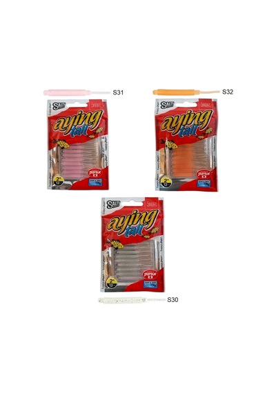 Lucky John Aying Tail 2'' 5.1cm Lrf Silikonu 12'li Paket
