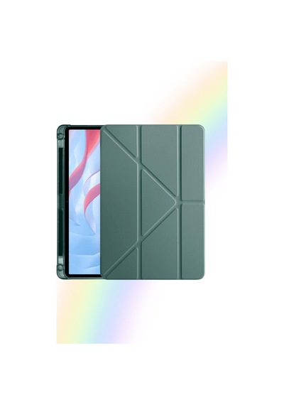Galaxy Tab A9+ / A9 Plus 11 İnç 2023 Uyumlu Fuchsia Kalem Bölmeli Akıllı Tablet Kılıfı Kapaklı Kılıf