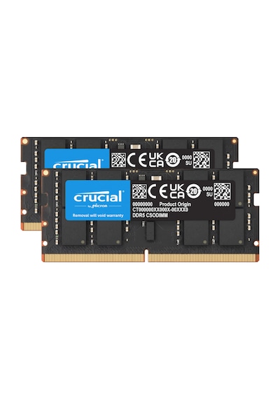 Crucial 32gb 2x16 6400mhz Cl52 Ddr5 Ram Ct2k16g64c52cs5