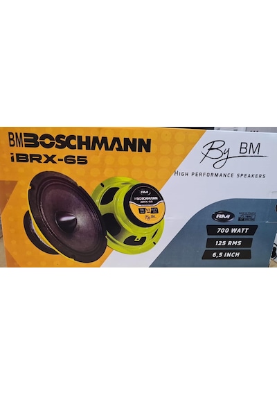 Boschmann İbrx-65 Midrange 16cm 700 Watt 125 Rms 2 Adet