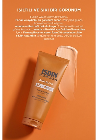 Fotoprotector Fusion Water Body Glow Spf30 200 Ml