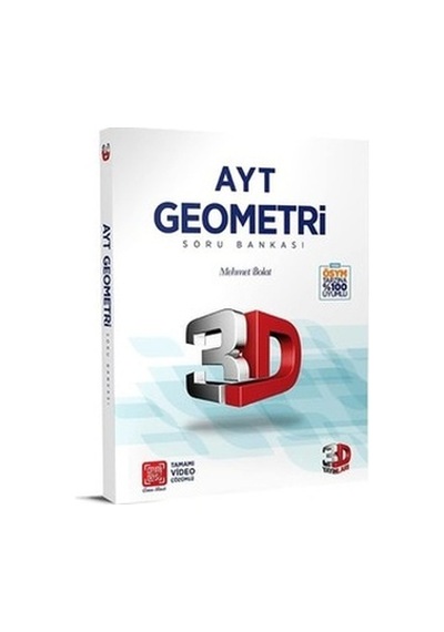 3D Yayınları Ayt Geometri Soru   Bankası