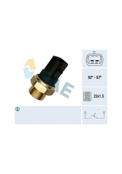 Fan Müşürü - Alfa Romeo 145, 155, 33, Panda, Punto, Tipo, Bravo, Croma, Coupe, Uno, Marea, Brava, Palio, Tempra, Siena, Egea - Fae-37220