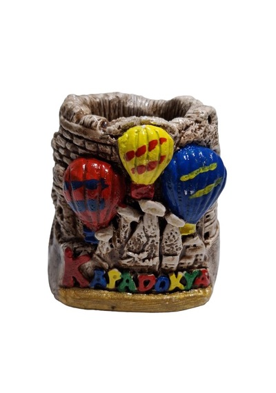 Kapadokya Peribacası Alçı Kalemlik